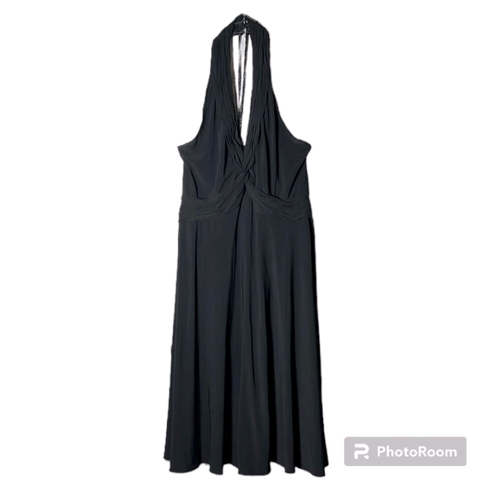 Jones New York black halter neck dress size 12